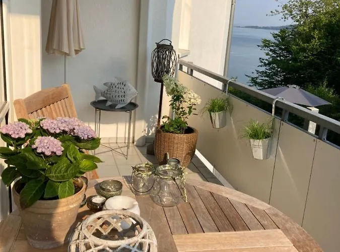 Hafenliebe, Vilmblick Mit Meerblick 아파트 라우터바흐